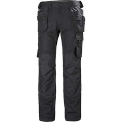Helly Hansen - Black Cotton Polyester Elastane General Purpose Pants - Apex Tool & Supply