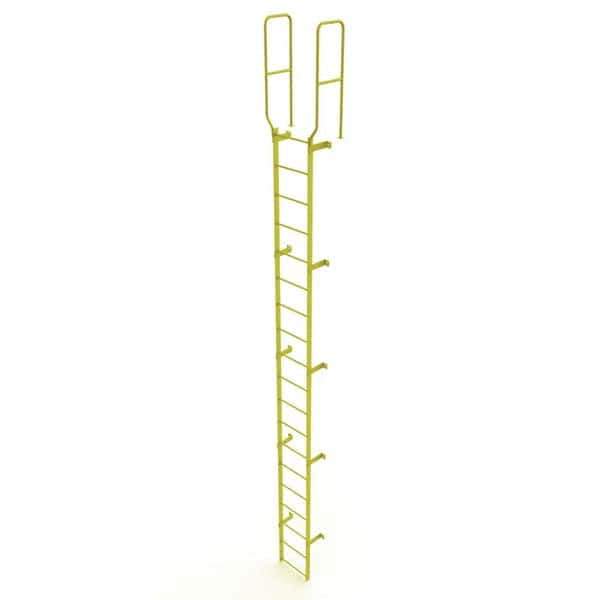 TRI-ARC - Rolling & Wall Mounted Ladders & Platforms Type: Fixed Ladder Style: Safety Cage - Apex Tool & Supply