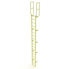 TRI-ARC - Rolling & Wall Mounted Ladders & Platforms Type: Fixed Ladder Style: Safety Cage - Apex Tool & Supply