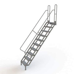 TRI-ARC - Rolling & Wall Mounted Ladders & Platforms Type: Stairway Slope Ladder Style: Stair Unit - Apex Tool & Supply