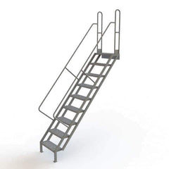 TRI-ARC - Rolling & Wall Mounted Ladders & Platforms Type: Stairway Slope Ladder Style: Stair Unit - Apex Tool & Supply