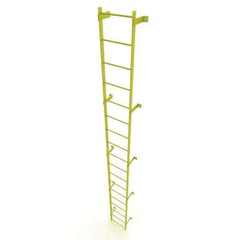 TRI-ARC - Rolling & Wall Mounted Ladders & Platforms Type: Fixed Ladder Style: Safety Cage - Apex Tool & Supply