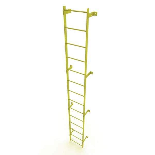 TRI-ARC - Rolling & Wall Mounted Ladders & Platforms Type: Fixed Ladder Style: Safety Cage - Apex Tool & Supply