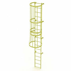 TRI-ARC - Rolling & Wall Mounted Ladders & Platforms Type: Fixed Ladder Style: Safety Cage - Apex Tool & Supply