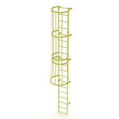 TRI-ARC - Rolling & Wall Mounted Ladders & Platforms Type: Fixed Ladder Style: Safety Cage - Apex Tool & Supply