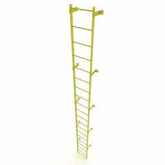 TRI-ARC - Rolling & Wall Mounted Ladders & Platforms Type: Fixed Ladder Style: Safety Cage - Apex Tool & Supply