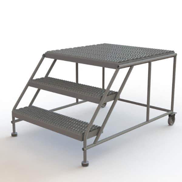 TRI-ARC - Rolling & Wall Mounted Ladders & Platforms Type: Rolling Work Platform Style: Steel Work Platform - Apex Tool & Supply
