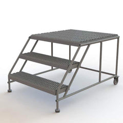 TRI-ARC - Rolling & Wall Mounted Ladders & Platforms Type: Rolling Work Platform Style: Steel Work Platform - Apex Tool & Supply