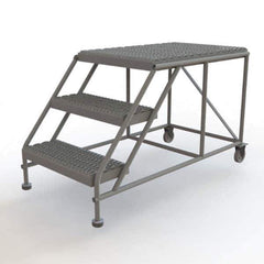 TRI-ARC - Rolling & Wall Mounted Ladders & Platforms Type: Rolling Work Platform Style: Steel Work Platform - Apex Tool & Supply