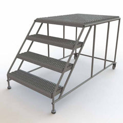TRI-ARC - Rolling & Wall Mounted Ladders & Platforms Type: Rolling Work Platform Style: Steel Work Platform - Apex Tool & Supply