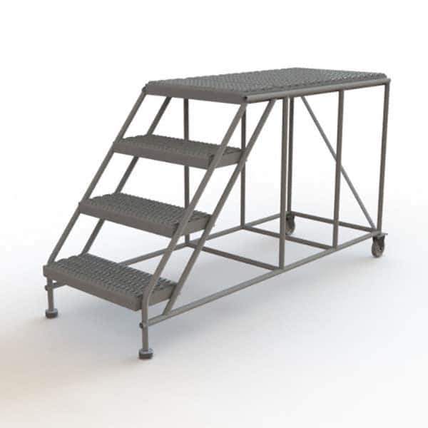 TRI-ARC - Rolling & Wall Mounted Ladders & Platforms Type: Rolling Work Platform Style: Steel Work Platform - Apex Tool & Supply