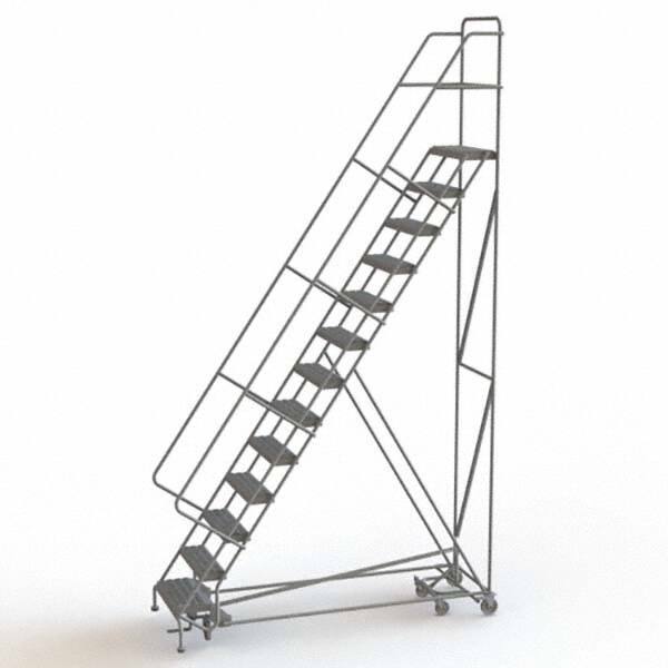 TRI-ARC - Rolling & Wall Mounted Ladders & Platforms Type: All-Directional Ladder Style: Forward Descent 50 Degree Incline - Apex Tool & Supply