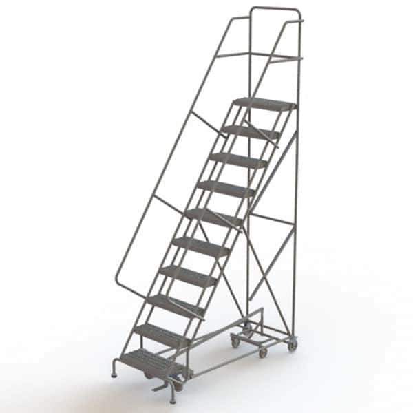 TRI-ARC - Rolling & Wall Mounted Ladders & Platforms Type: All-Directional Ladder Style: Forward Descent 50 Degree Incline - Apex Tool & Supply
