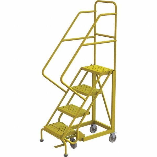 TRI-ARC - Rolling & Wall Mounted Ladders & Platforms Type: Stairway Slope Ladder Style: Forward Descent 50 Degree Incline - Apex Tool & Supply