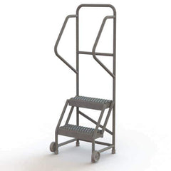 TRI-ARC - Rolling & Wall Mounted Ladders & Platforms Type: TiltNRoll Rolling Ladder Style: Tilt & Roll Safety Ladder - Apex Tool & Supply