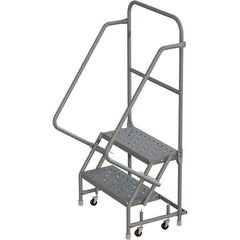 TRI-ARC - Rolling & Wall Mounted Ladders & Platforms Type: Rolling Warehouse Ladder Style: Rolling Platform Ladder - Apex Tool & Supply