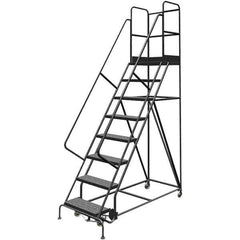 TRI-ARC - Rolling & Wall Mounted Ladders & Platforms Type: Rolling Warehouse Ladder Style: Rolling Platform Ladder - Apex Tool & Supply