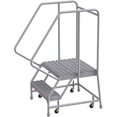 TRI-ARC - Rolling & Wall Mounted Ladders & Platforms Type: Rolling Warehouse Ladder Style: Rolling Safety Ladder - Apex Tool & Supply