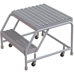 TRI-ARC - Rolling & Wall Mounted Ladders & Platforms Type: Rolling Warehouse Ladder Style: Rolling Safety Ladder - Apex Tool & Supply