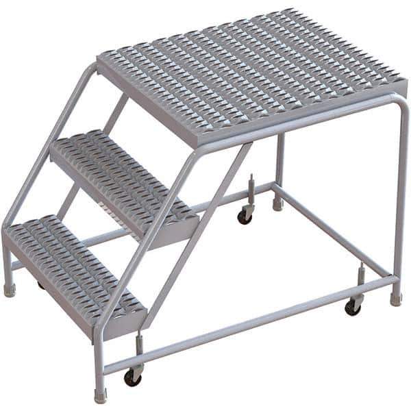 TRI-ARC - Rolling & Wall Mounted Ladders & Platforms Type: Rolling Warehouse Ladder Style: Rolling Safety Ladder - Apex Tool & Supply