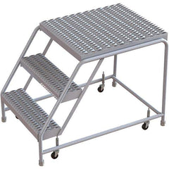TRI-ARC - Rolling & Wall Mounted Ladders & Platforms Type: Rolling Warehouse Ladder Style: Rolling Safety Ladder - Apex Tool & Supply