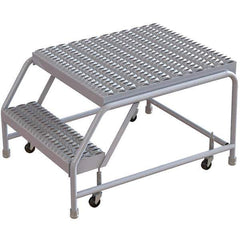 TRI-ARC - Rolling & Wall Mounted Ladders & Platforms Type: Rolling Warehouse Ladder Style: Rolling Safety Ladder - Apex Tool & Supply