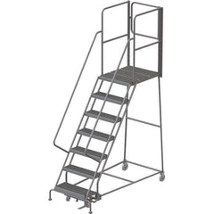 TRI-ARC - Rolling & Wall Mounted Ladders & Platforms Type: Rolling Warehouse Ladder Style: Rolling Platform Ladder - Apex Tool & Supply
