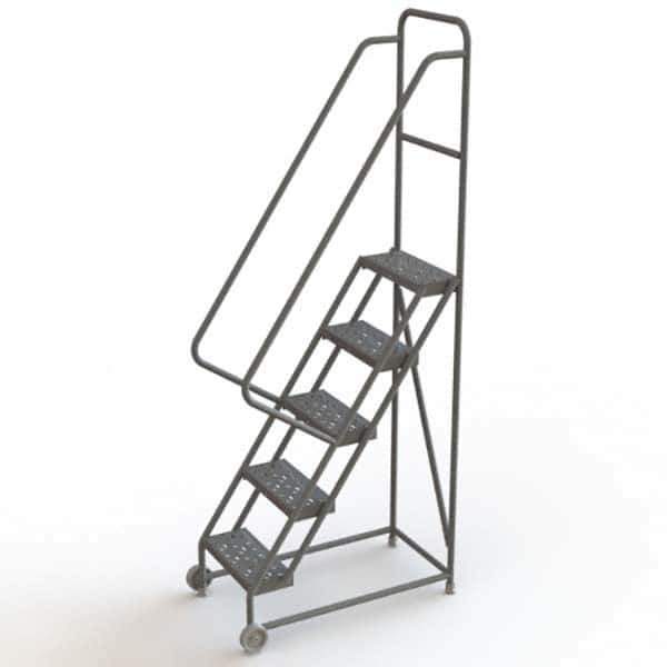 TRI-ARC - Rolling & Wall Mounted Ladders & Platforms Type: TiltNRoll Rolling Ladder Style: Tilt & Roll Safety Ladder - Apex Tool & Supply