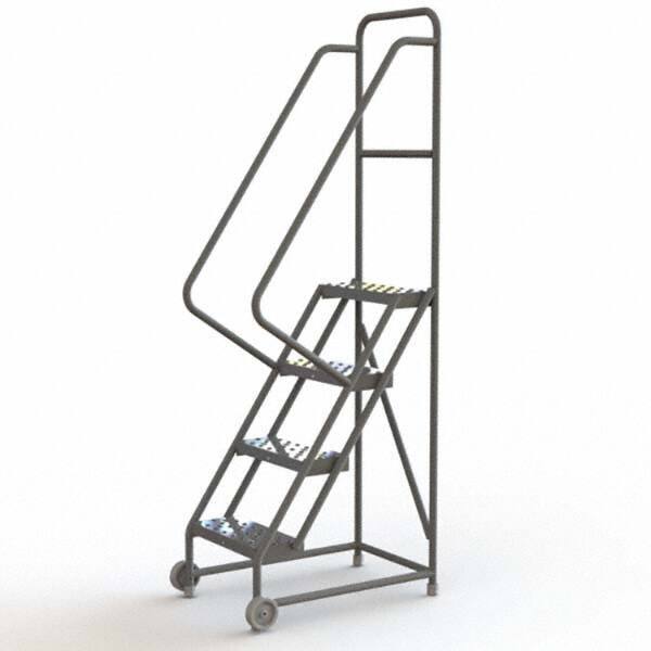 TRI-ARC - Rolling & Wall Mounted Ladders & Platforms Type: TiltNRoll Rolling Ladder Style: Tilt & Roll Safety Ladder - Apex Tool & Supply