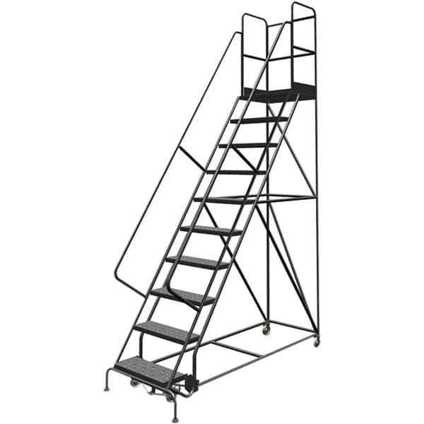 TRI-ARC - Rolling & Wall Mounted Ladders & Platforms Type: Rolling Warehouse Ladder Style: Rolling Platform Ladder - Apex Tool & Supply