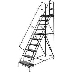 TRI-ARC - Rolling & Wall Mounted Ladders & Platforms Type: Rolling Warehouse Ladder Style: Rolling Platform Ladder - Apex Tool & Supply