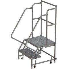 TRI-ARC - Rolling & Wall Mounted Ladders & Platforms Type: Rolling Warehouse Ladder Style: Rolling Platform Ladder - Apex Tool & Supply