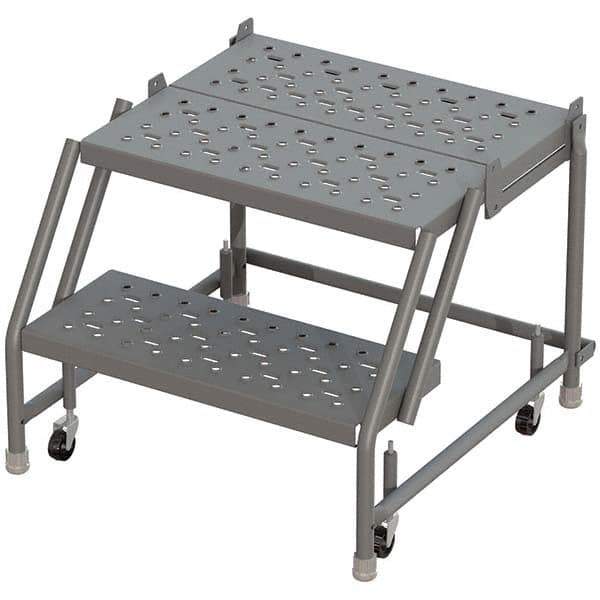 TRI-ARC - Rolling & Wall Mounted Ladders & Platforms Type: Rolling Warehouse Ladder Style: Rolling Platform Ladder - Apex Tool & Supply