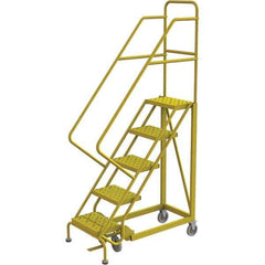TRI-ARC - Rolling & Wall Mounted Ladders & Platforms Type: Stairway Slope Ladder Style: Forward Descent 50 Degree Incline - Apex Tool & Supply