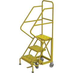 TRI-ARC - Rolling & Wall Mounted Ladders & Platforms Type: Stairway Slope Ladder Style: Forward Descent 50 Degree Incline - Apex Tool & Supply