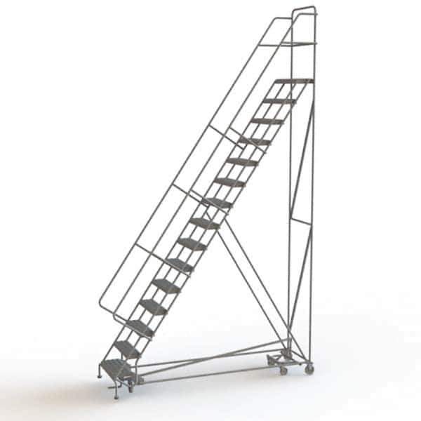 TRI-ARC - Rolling & Wall Mounted Ladders & Platforms Type: All-Directional Ladder Style: Forward Descent 50 Degree Incline - Apex Tool & Supply