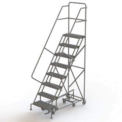 TRI-ARC - Rolling & Wall Mounted Ladders & Platforms Type: All-Directional Ladder Style: Forward Descent 50 Degree Incline - Apex Tool & Supply