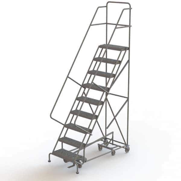 TRI-ARC - Rolling & Wall Mounted Ladders & Platforms Type: All-Directional Ladder Style: Forward Descent 50 Degree Incline - Apex Tool & Supply