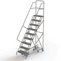 TRI-ARC - Rolling & Wall Mounted Ladders & Platforms Type: All-Directional Ladder Style: Forward Descent 50 Degree Incline - Apex Tool & Supply