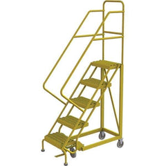 TRI-ARC - Rolling & Wall Mounted Ladders & Platforms Type: Stairway Slope Ladder Style: Forward Descent 50 Degree Incline - Apex Tool & Supply