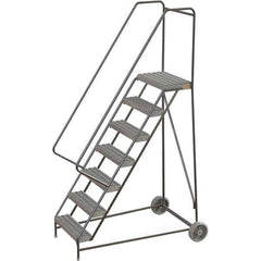 TRI-ARC - Rolling & Wall Mounted Ladders & Platforms Type: Rolling Warehouse Ladder Style: Rolling Safety Ladder - Apex Tool & Supply