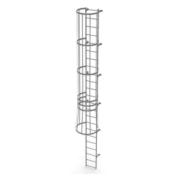 TRI-ARC - Rolling & Wall Mounted Ladders & Platforms Type: Fixed Ladder Style: Safety Cage - Apex Tool & Supply