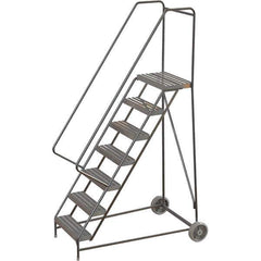 TRI-ARC - Rolling & Wall Mounted Ladders & Platforms Type: Rolling Warehouse Ladder Style: Rolling Safety Ladder - Apex Tool & Supply