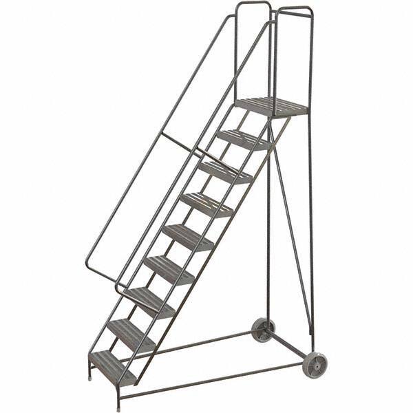 TRI-ARC - Rolling & Wall Mounted Ladders & Platforms Type: Rolling Warehouse Ladder Style: Rolling Safety Ladder - Apex Tool & Supply