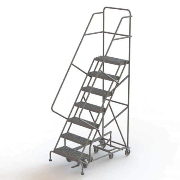 TRI-ARC - Rolling & Wall Mounted Ladders & Platforms Type: All-Directional Ladder Style: Forward Descent 50 Degree Incline - Apex Tool & Supply
