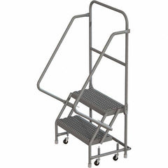 TRI-ARC - Rolling & Wall Mounted Ladders & Platforms Type: Rolling Warehouse Ladder Style: Rolling Platform Ladder - Apex Tool & Supply