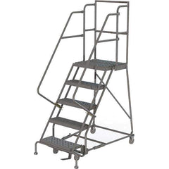 TRI-ARC - Rolling & Wall Mounted Ladders & Platforms Type: Rolling Warehouse Ladder Style: Rolling Platform Ladder - Apex Tool & Supply