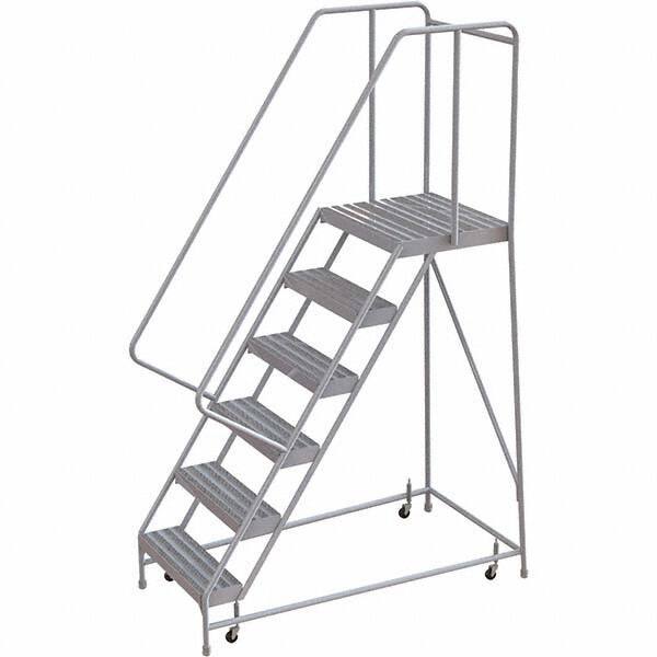 TRI-ARC - Rolling & Wall Mounted Ladders & Platforms Type: Rolling Warehouse Ladder Style: Rolling Safety Ladder - Apex Tool & Supply