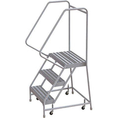 TRI-ARC - Rolling & Wall Mounted Ladders & Platforms Type: Rolling Warehouse Ladder Style: Rolling Safety Ladder - Apex Tool & Supply