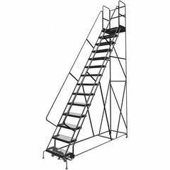TRI-ARC - Rolling & Wall Mounted Ladders & Platforms Type: Rolling Warehouse Ladder Style: Rolling Platform Ladder - Apex Tool & Supply